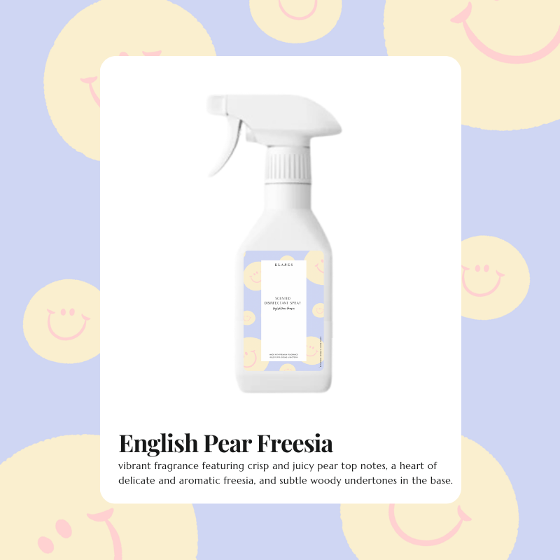 KLARES 400ml Scented Hand & Surface Sanitizer | Luxurious Hygiene Spray for Hands & Surfaces