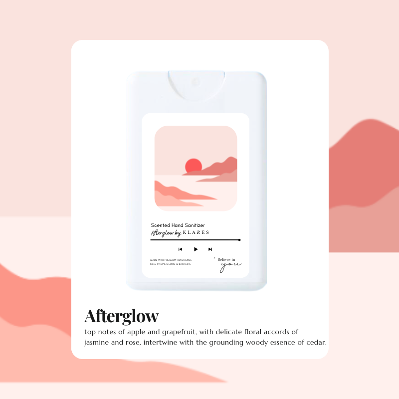 KLARES 20ml Scented Hand & Surface Sanitizer | Fresh, Effective, and Pocket-Friendly Disinfectant