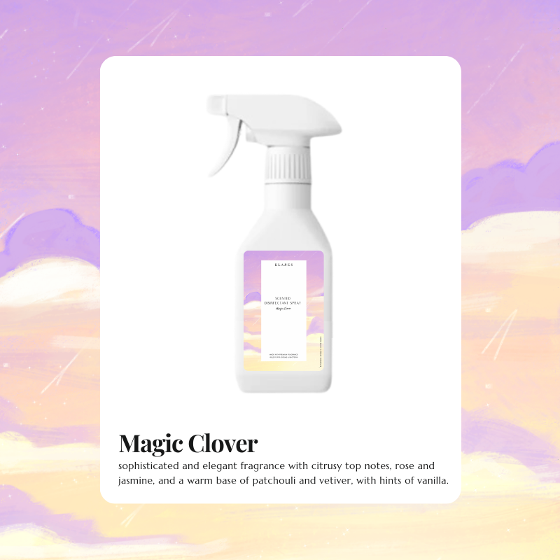 KLARES 400ml Scented Hand & Surface Sanitizer | Luxurious Hygiene Spray for Hands & Surfaces