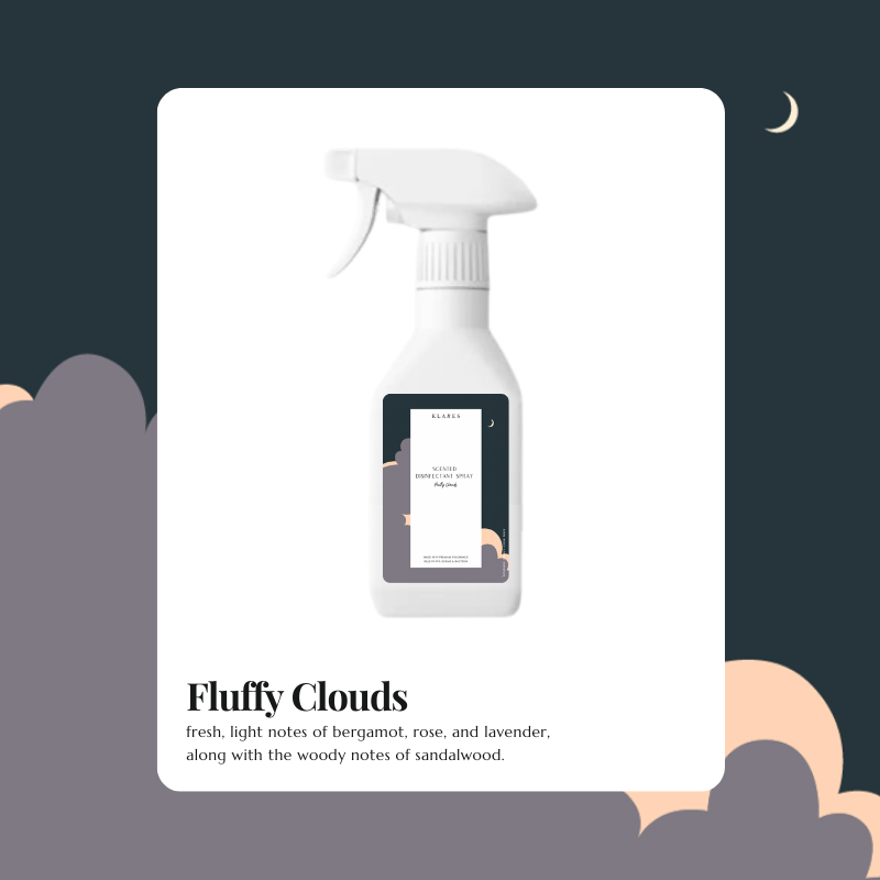 KLARES 400ml Scented Hand & Surface Sanitizer | Luxurious Hygiene Spray for Hands & Surfaces