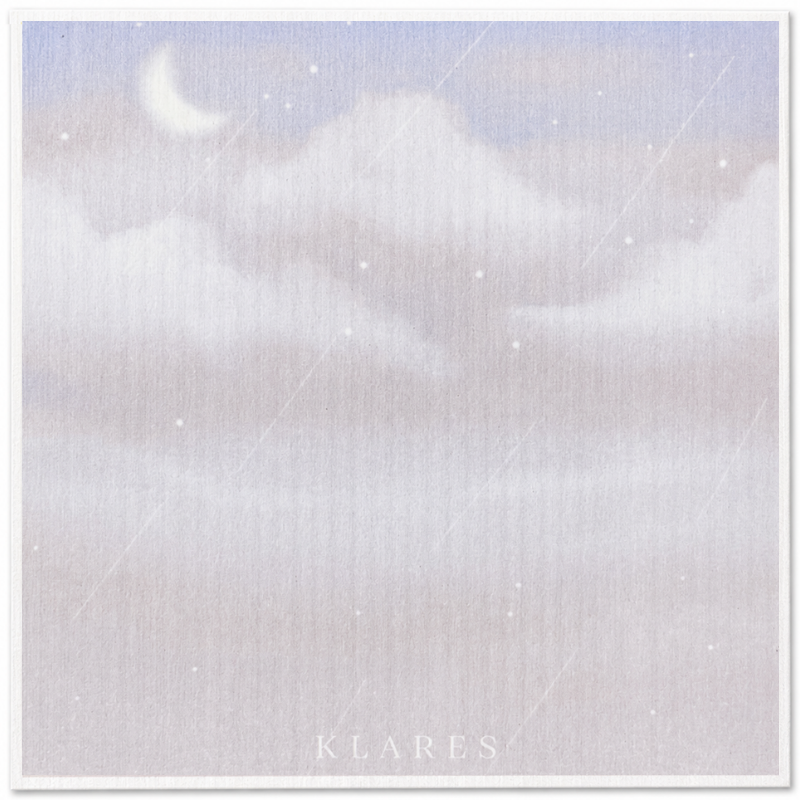 Swedish Dish Cloth – Purple Night Sky