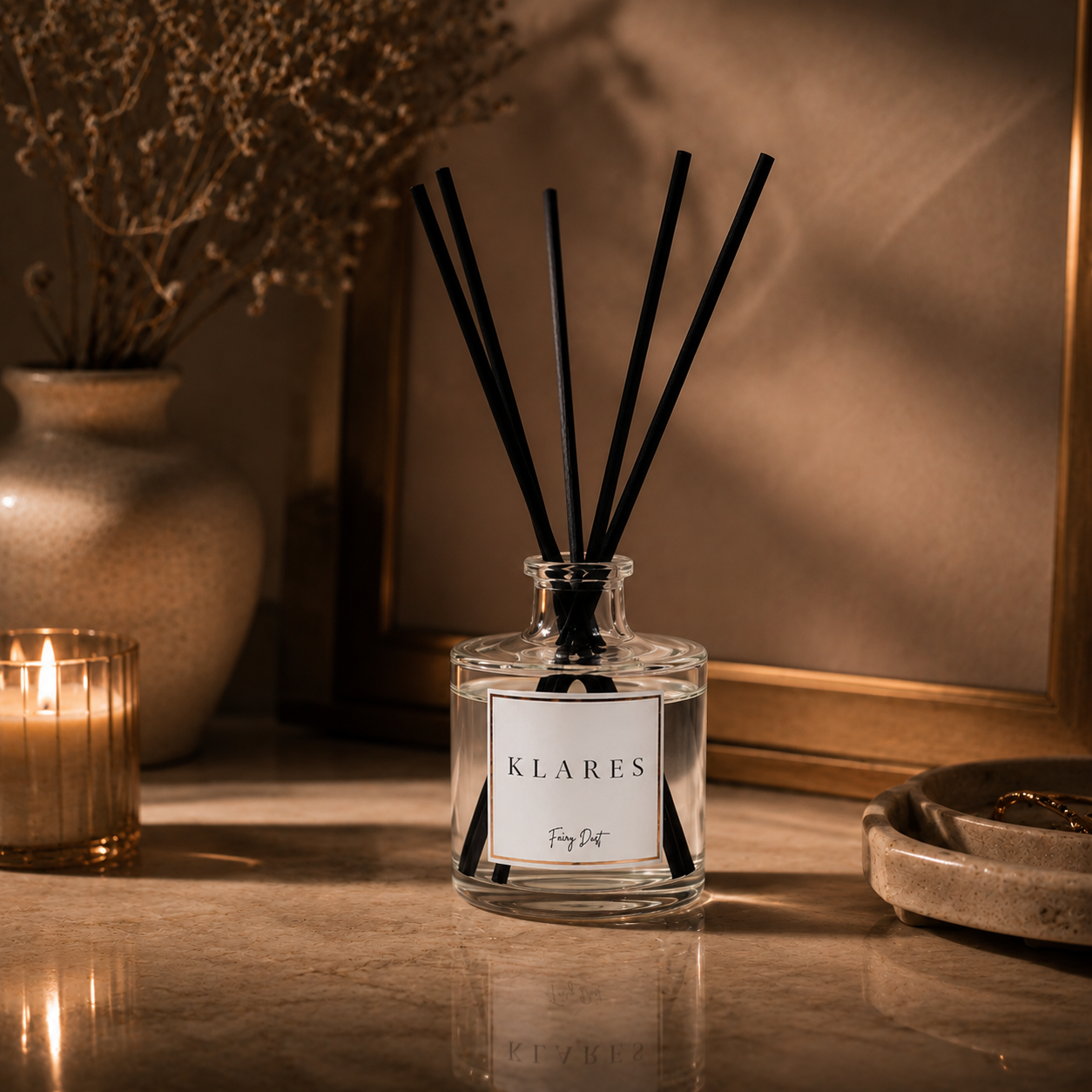 Fairy Dust Reed Diffuser 100ml | Grapefruit, Passion Fruit & Sandalwood