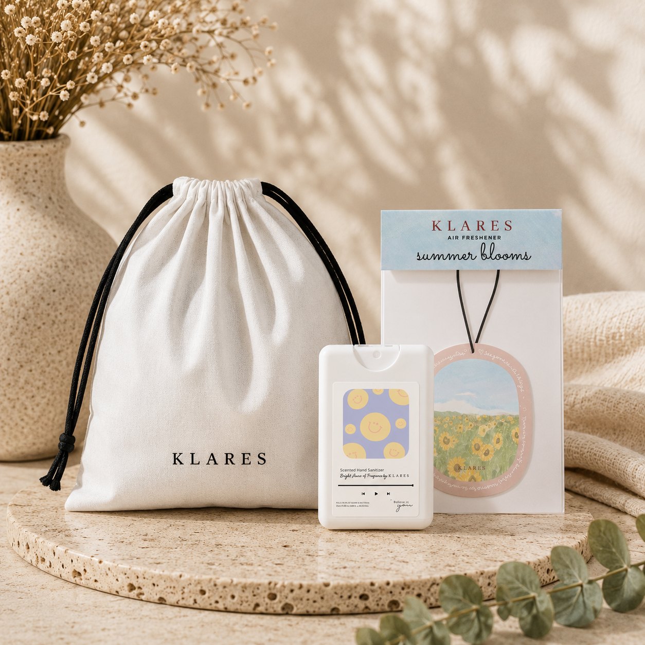Hand Sanitizer & Air Freshener Gift Set