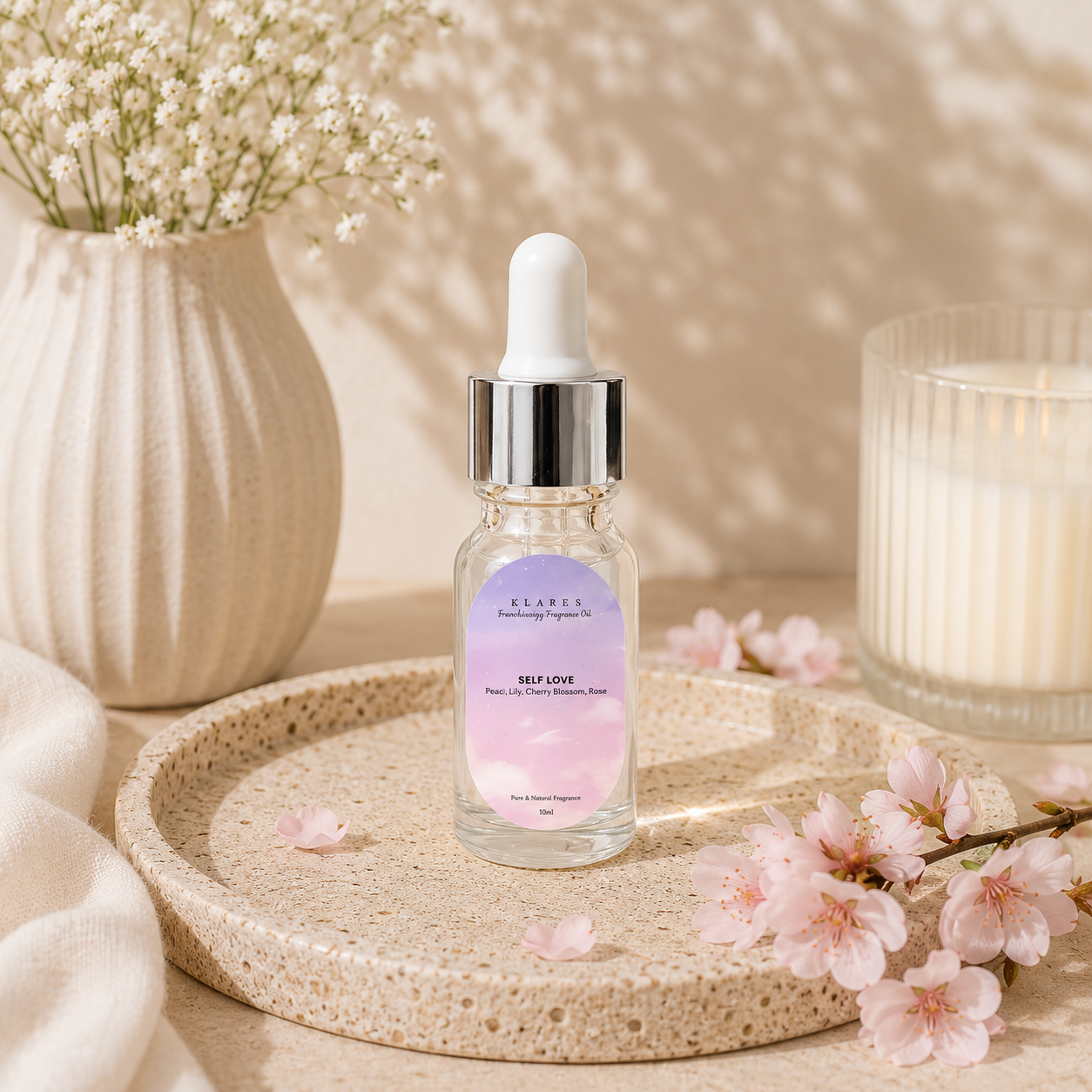 Self Love Fragrance Oil 10ml | Pear, Cherry Blossom, Musk