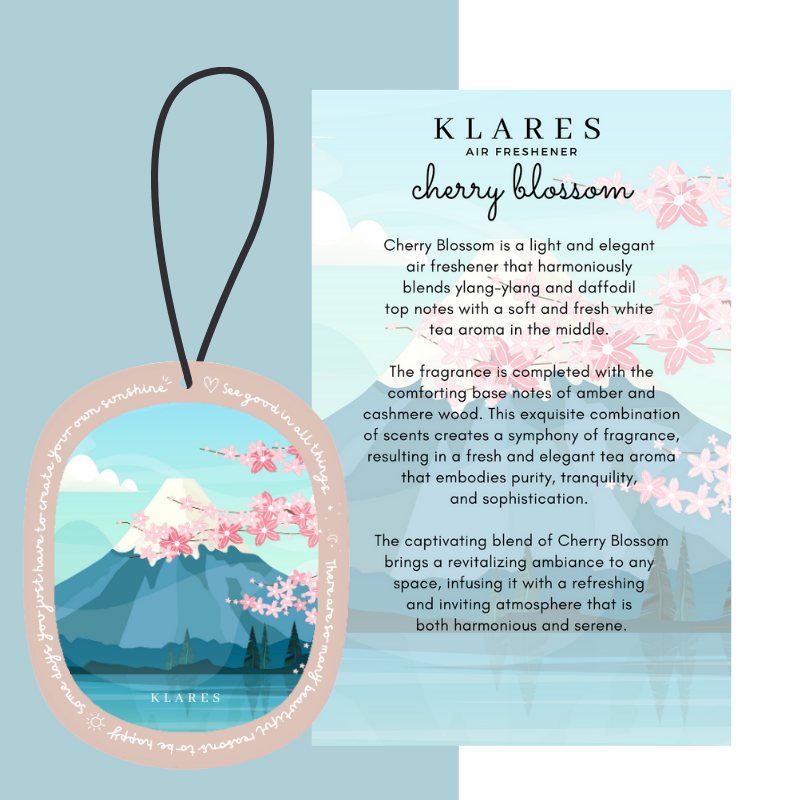 KLARES Wardrobe Scented Air Freshener | Long-Lasting Freshness & Odor Control for Homes