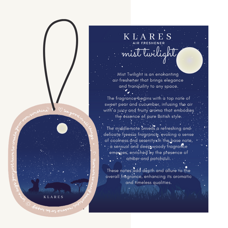 KLARES Wardrobe Scented Air Freshener | Long-Lasting Freshness & Odor Control for Homes