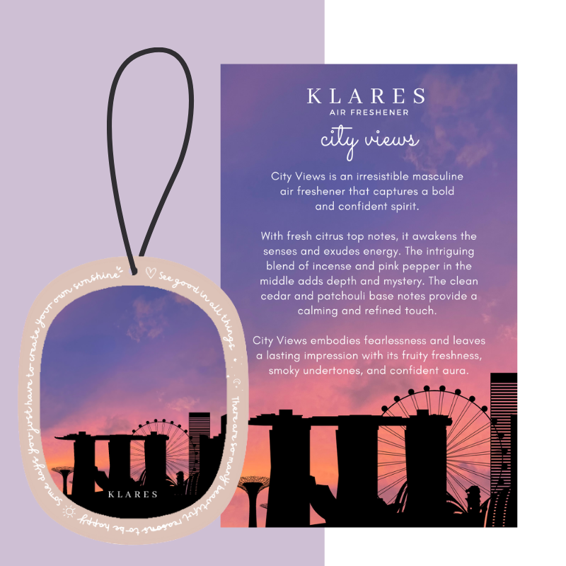 KLARES Wardrobe Scented Air Freshener | Long-Lasting Freshness & Odor Control for Homes