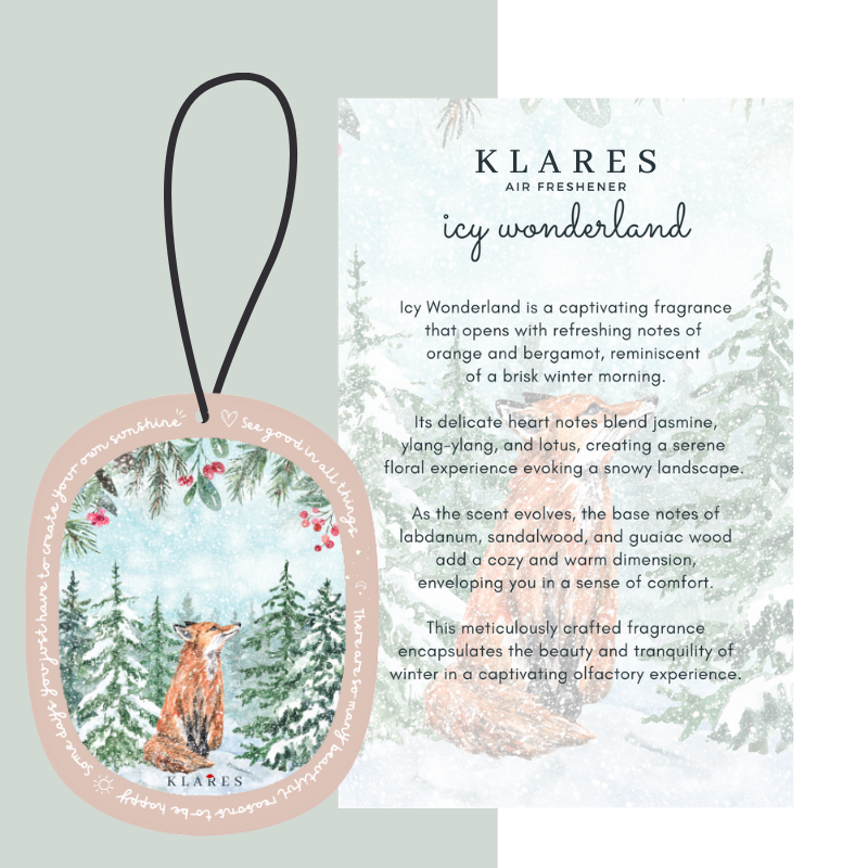 KLARES Wardrobe Scented Air Freshener | Long-Lasting Freshness & Odor Control for Homes
