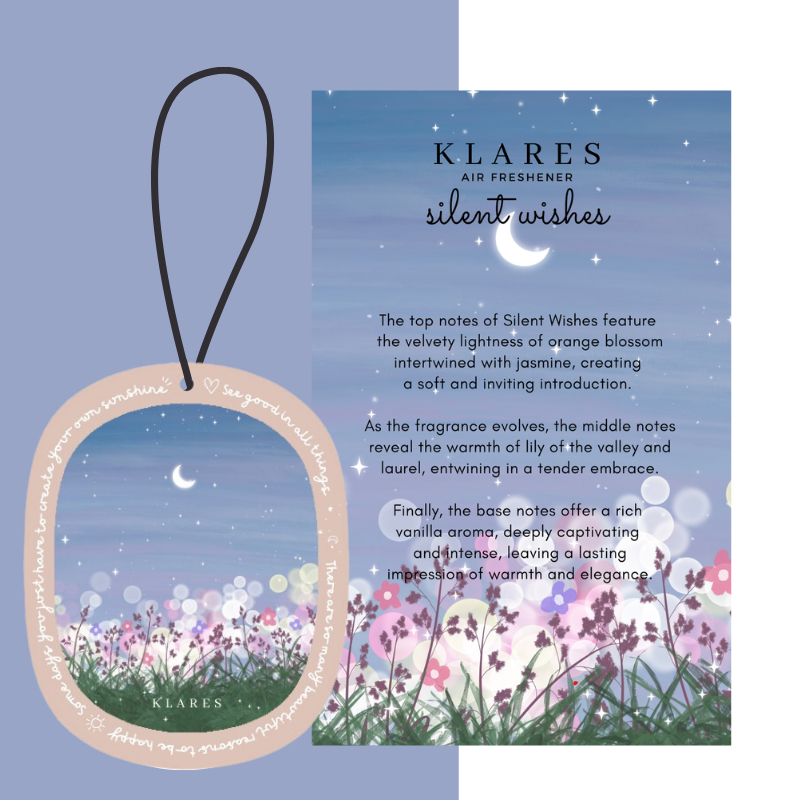 KLARES Wardrobe Scented Air Freshener | Long-Lasting Freshness & Odor Control for Homes