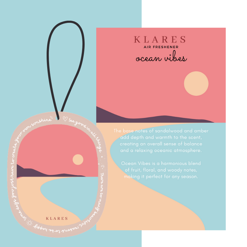 KLARES Wardrobe Scented Air Freshener | Long-Lasting Freshness & Odor Control for Homes