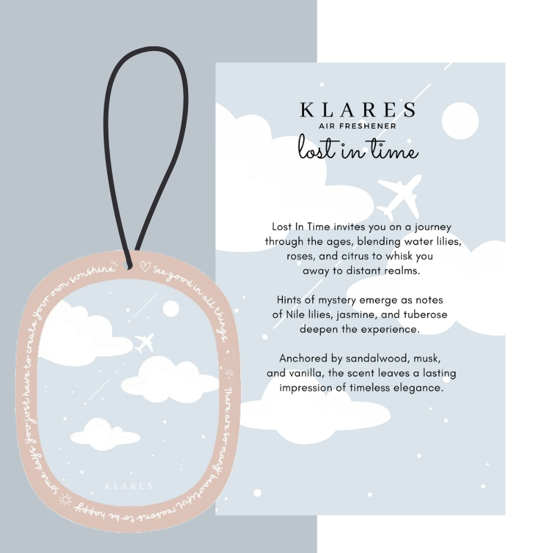 KLARES Wardrobe Scented Air Freshener | Long-Lasting Freshness & Odor Control for Homes
