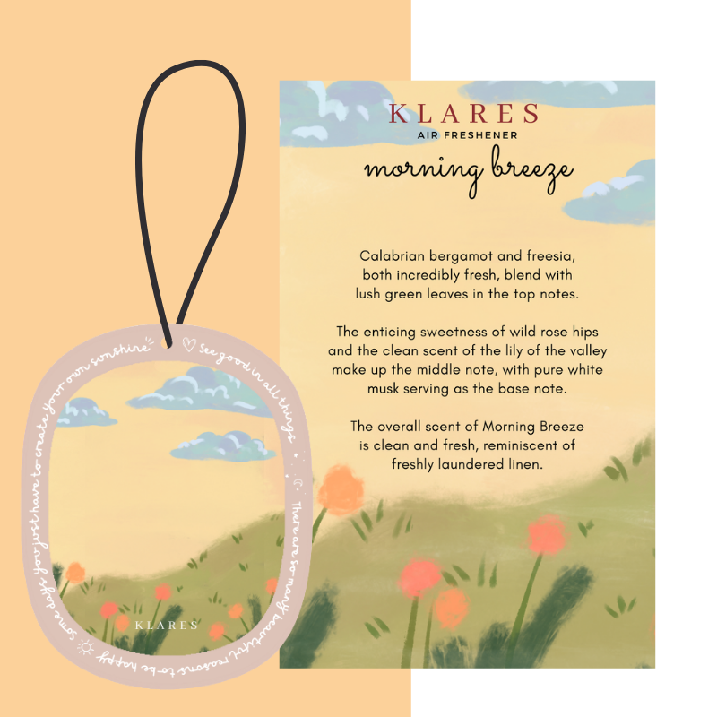 KLARES Wardrobe Scented Air Freshener | Long-Lasting Freshness & Odor Control for Homes