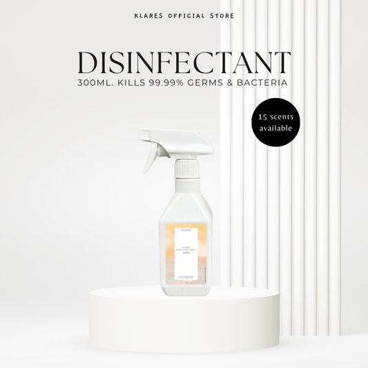 KLARES 400ml Scented Hand & Surface Sanitizer | Luxurious Hygiene Spray for Hands & Surfaces