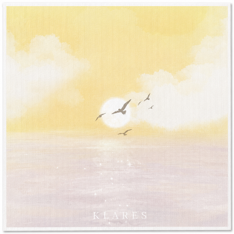 Swedish Dish Cloth – Golden Hour Ocean