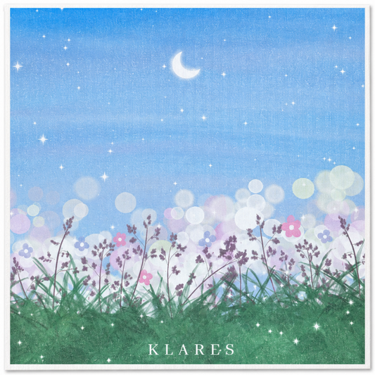 Swedish Dish Cloth – Midnight Bokeh Garden