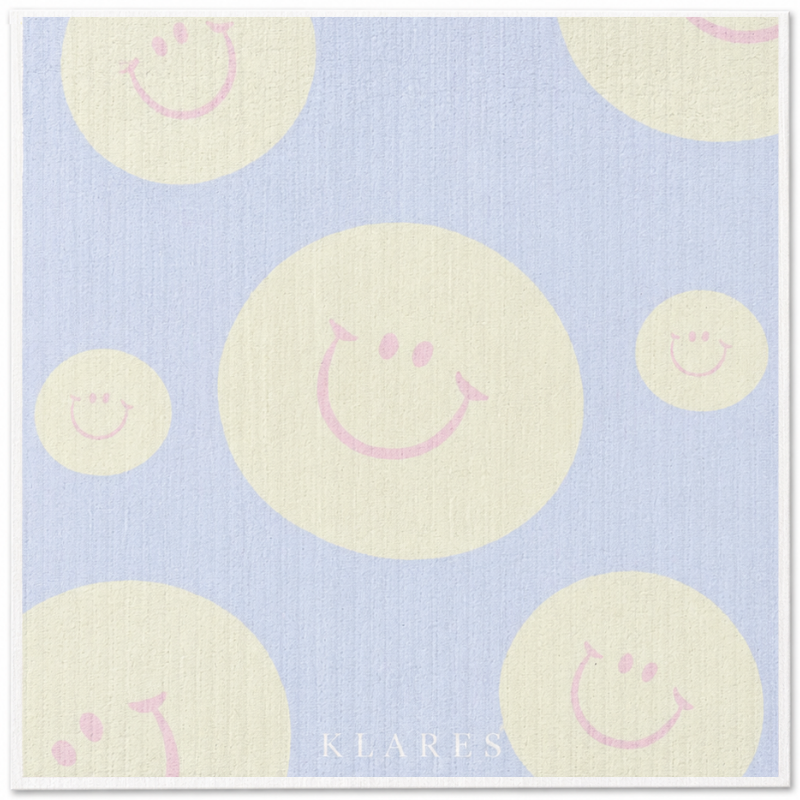 Swedish Dish Cloth – Smiley World
