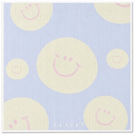 Swedish Dish Cloth – Smiley World