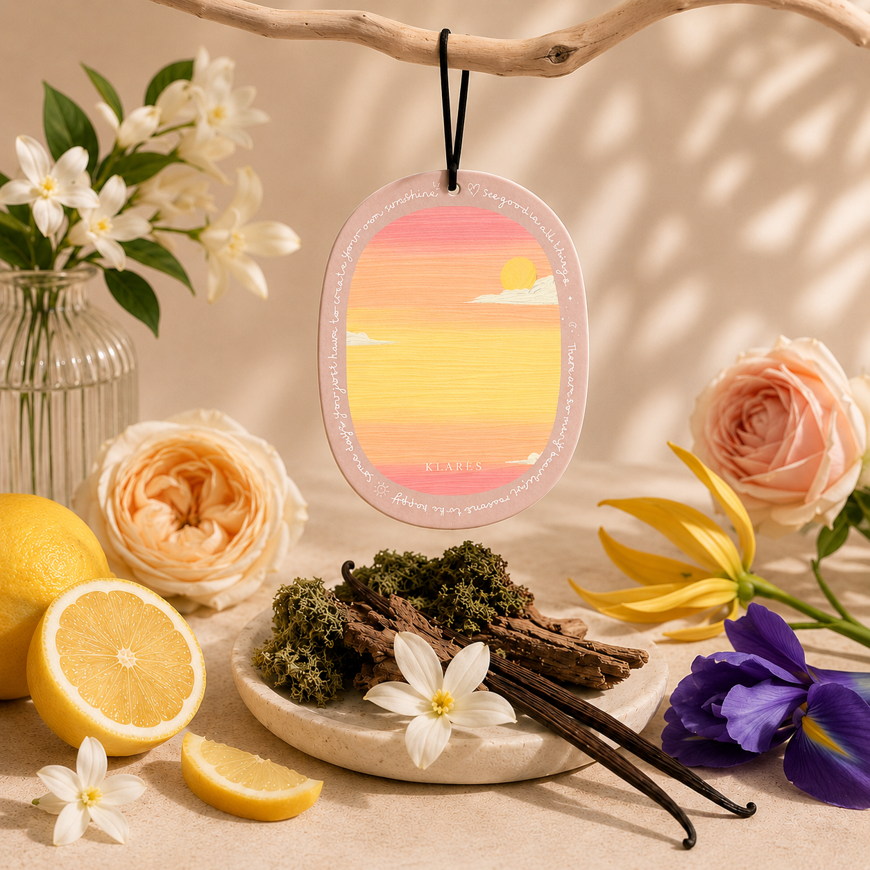 Blushing Dawn Wardrobe Air Freshener | Jasmine, Rose & Vanilla