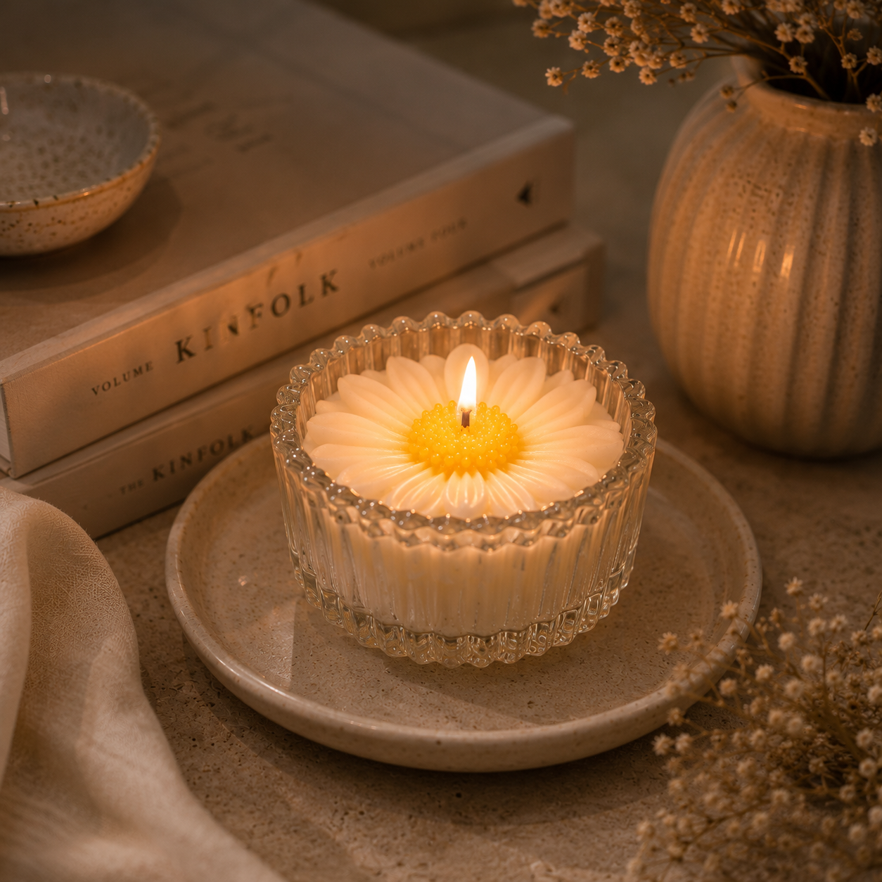 Flower Scented Candle 180g
