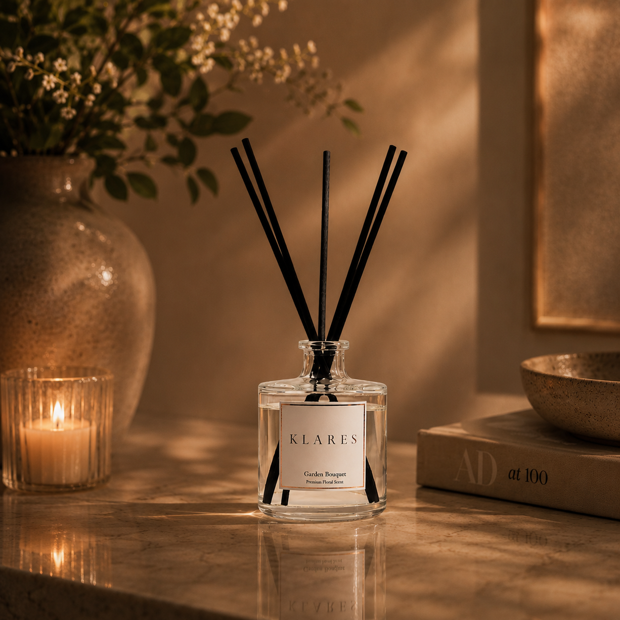 Garden Bouquet Reed Diffuser 100ml | Lavender, Geranium