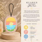 Golden Hour Wardrobe Air Freshener | Saffron, Rose & Oud Wood