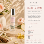 Hearts Aflame Hair & Body Mist 10ml | Jasmine, Ylang-Ylang, Vanilla