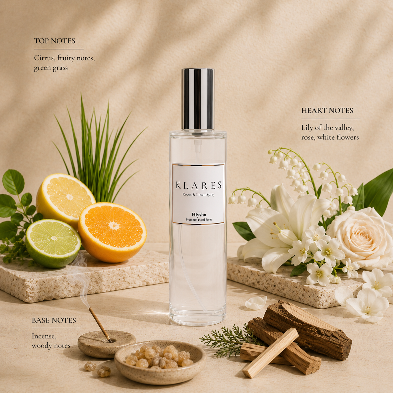 Hylsha Room Spray 100ml | Hilton Hotel Inspired