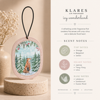 Icy Wonderland Wardrobe Air Freshener | Bergamot, Jasmine & Sandalwood