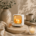 4-in-1 Crystal Aroma Diffuser - Mist Humidifier, Bluetooth Speaker, Lamp