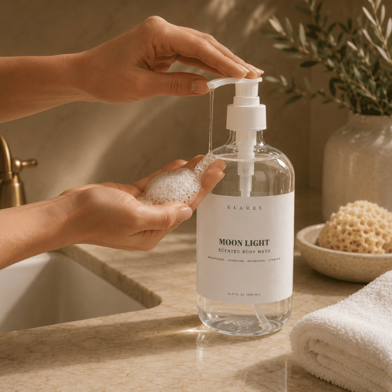 Moonlight Scented Body Wash 500ml | Orange Blossom, Jasmine & Vanilla