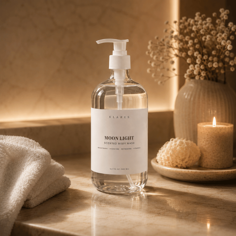 Moonlight Scented Body Wash 500ml | Orange Blossom, Jasmine & Vanilla