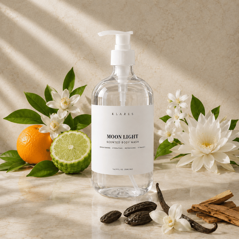 Moonlight Scented Body Wash 500ml | Orange Blossom, Jasmine & Vanilla