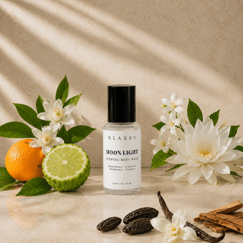 Moonlight Scented Body Wash 50ml | Orange Blossom, Jasmine & Vanilla