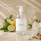 White Tea Scented Body Wash 500ml | Bergamot, White Tea
