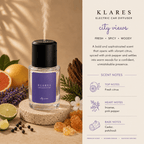 City Views Electric Mist Diffuser 130ml | Citrus, Pink Pepper, Cedar