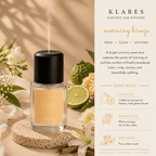 Morning Breeze Electric Mist Diffuser 130ml | Bergamot, Freesia, White Musk