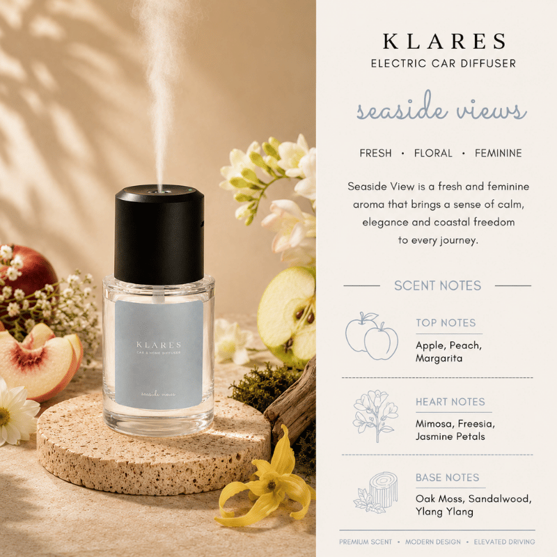 Seaside View Electric Mist Diffuser 130ml | Apple, Freesia, Sandalwood