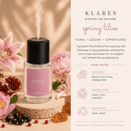 Spring Lilies Electric Mist Diffuser 130ml | Blackcurrant Honey, Peony, Amber