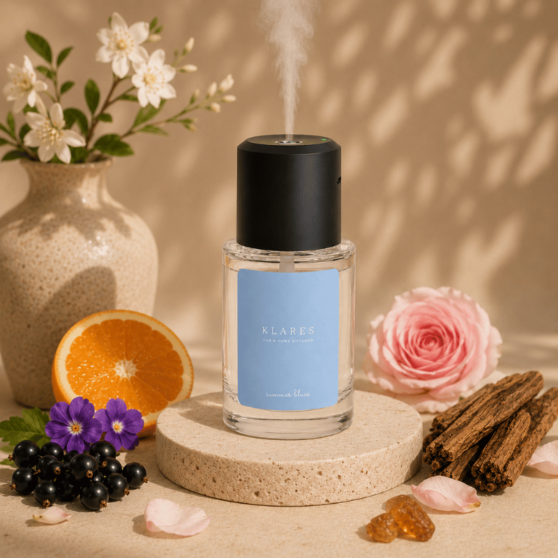 Summer Blues Electric Mist Diffuser 130ml | Orange, Rose Petals, Woody Amber