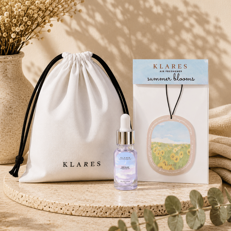 Fragrance Oil & Air Freshener Gift Set