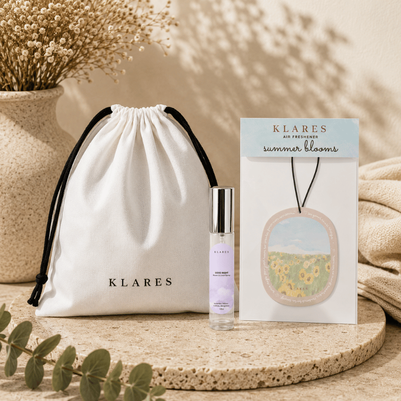 Room and Linen Spray & Air Freshener Gift Set