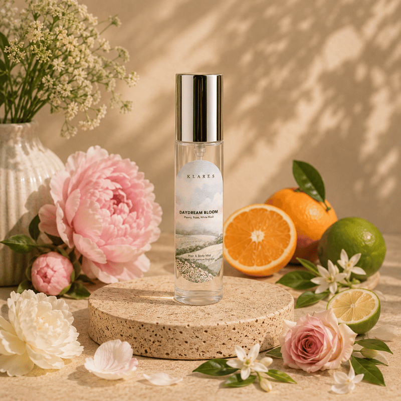 Daydream Bloom Hair & Body Mist 10ml | Peony, Rose, White Musk