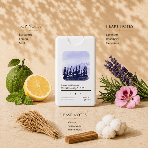 Chasing Shadows Hand & Surface Sanitizer 20ml | Citrus, Lavender & Vetiver
