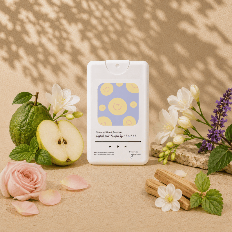 English Pear & Freesia Hand & Surface Sanitizer 20ml