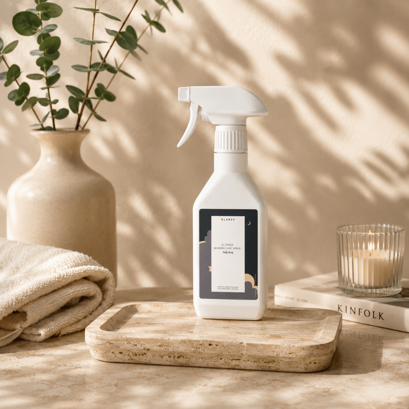 Fluffy Clouds Hand & Surface Sanitizer 400ml | Bergamot, Rose & Sandalwood