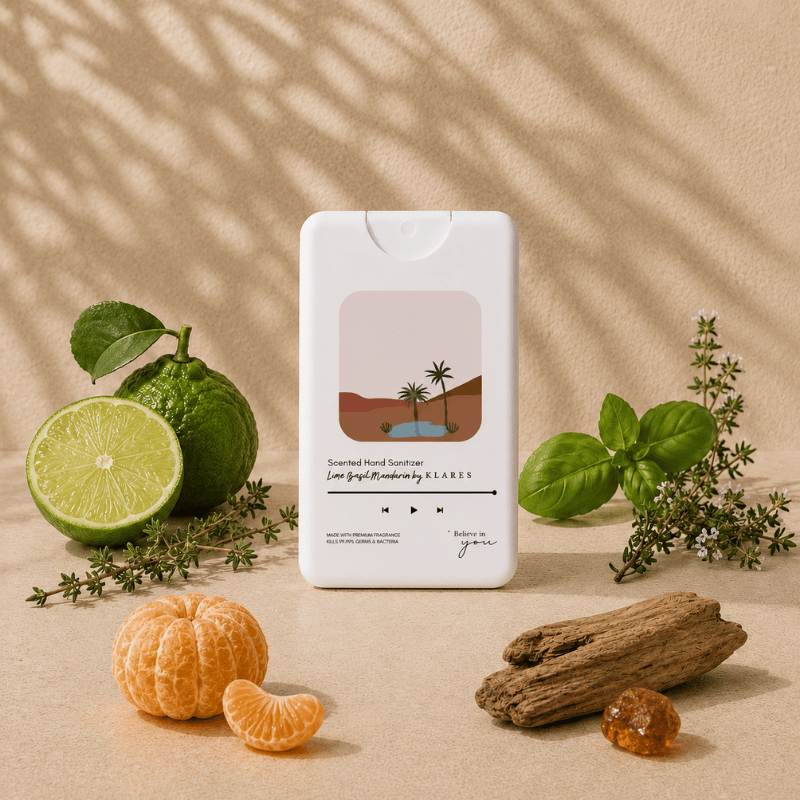 Lime Basil & Mandarin Hand & Surface Sanitizer 20ml