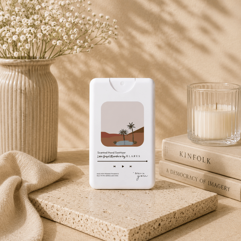 Lime Basil & Mandarin Hand & Surface Sanitizer 20ml