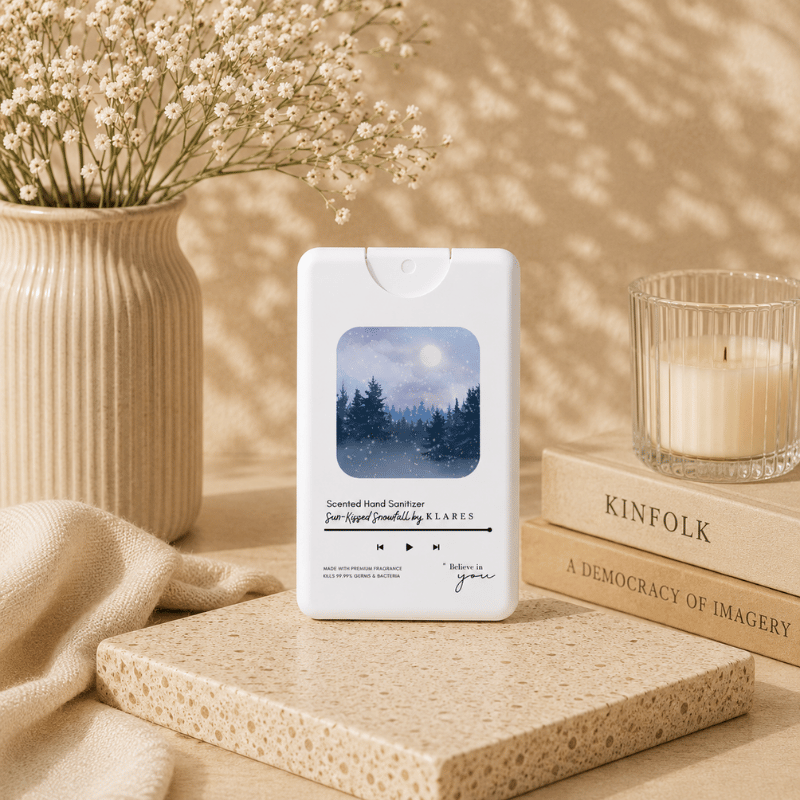 Sun-Kissed Snowfall Hand & Surface Sanitizer 20ml | Citrus, White Florals & Sandalwood