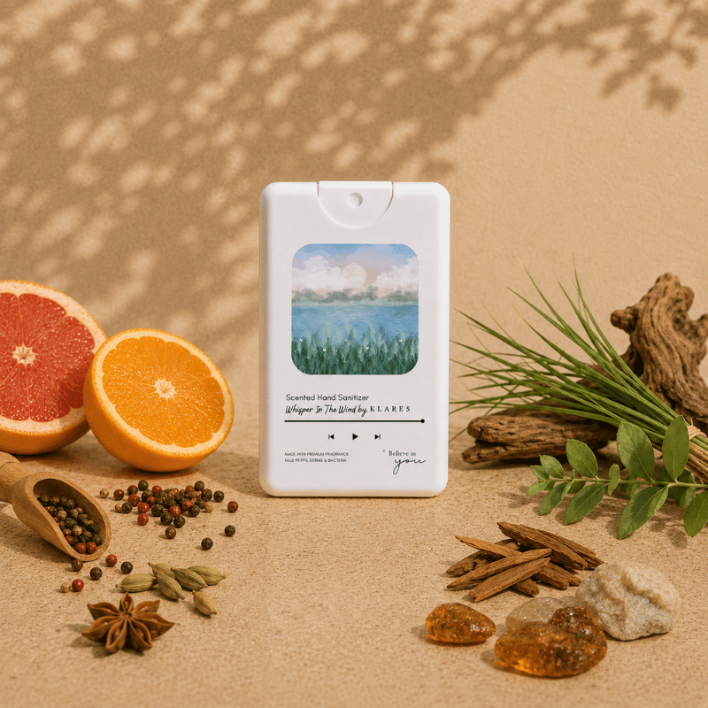 Whisper In The Wind Hand & Surface Sanitizer 20ml | Grapefruit & Cedarwood