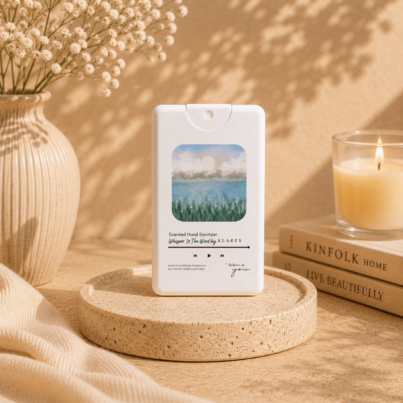 Whisper In The Wind Hand & Surface Sanitizer 20ml | Grapefruit & Cedarwood